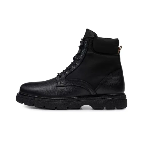 HUGO BOSS Ankle Boots Men Black