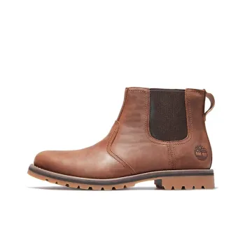 Timberland Larchmont Chelsea Boots Men Mid Top Brown