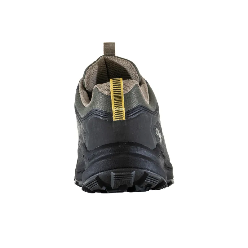 Oboz Footwear Katabatic Waterproof Cushioning Wear-Resistant Low-Top Outdoor Shoes Men's Green-4