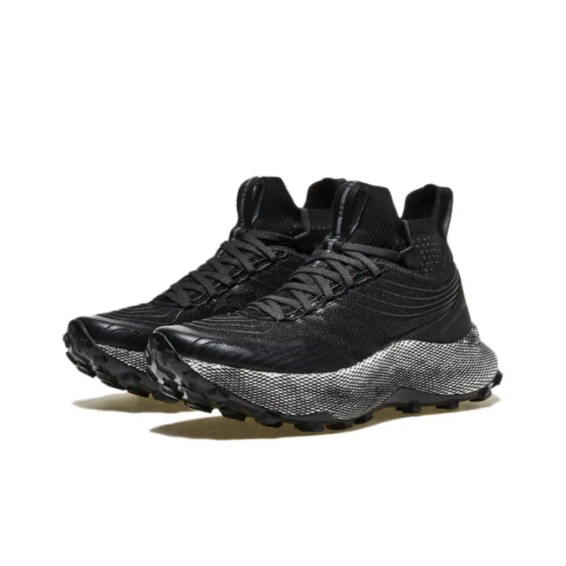 Saucony Endorphin Trail Mid Black Gravel-2