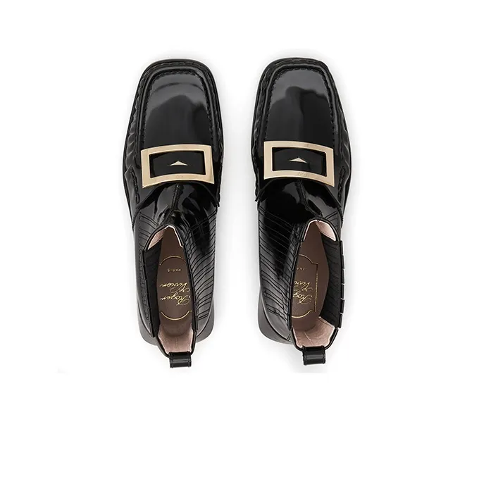 Roger Vivier Short Chelsea Boots Women's Black-3