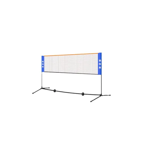 Dicos Badminton Net Stand Stainless Steel Outdoor 5.1m Blue