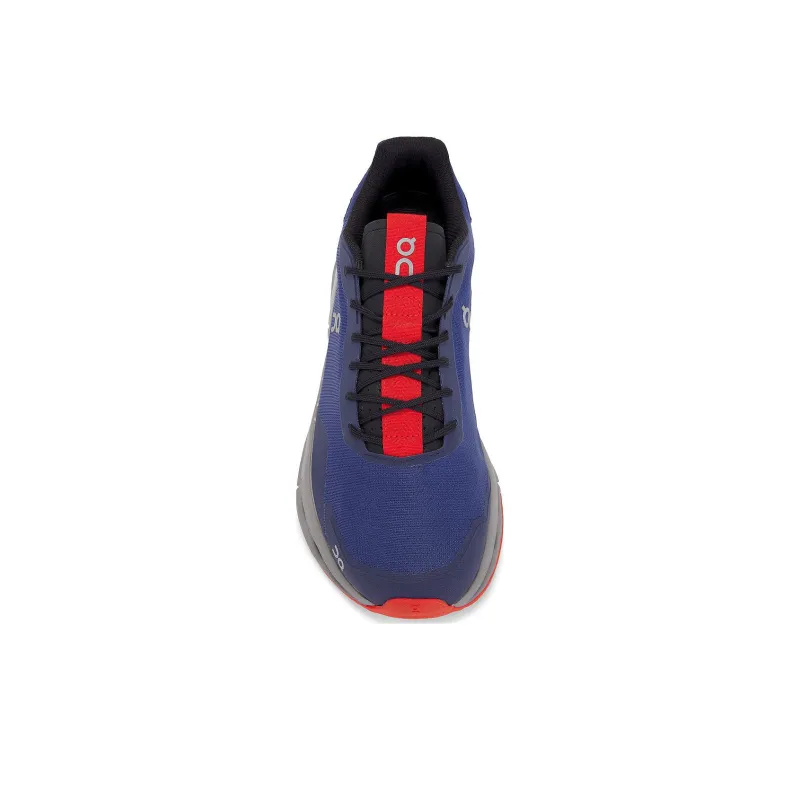 On Cloudnova Slip-Resistant Breathable Low-Top Casual Running Shoes Men's Blue Red-3