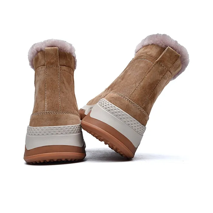 Jeep Snow Boots Men High Top Sand-3
