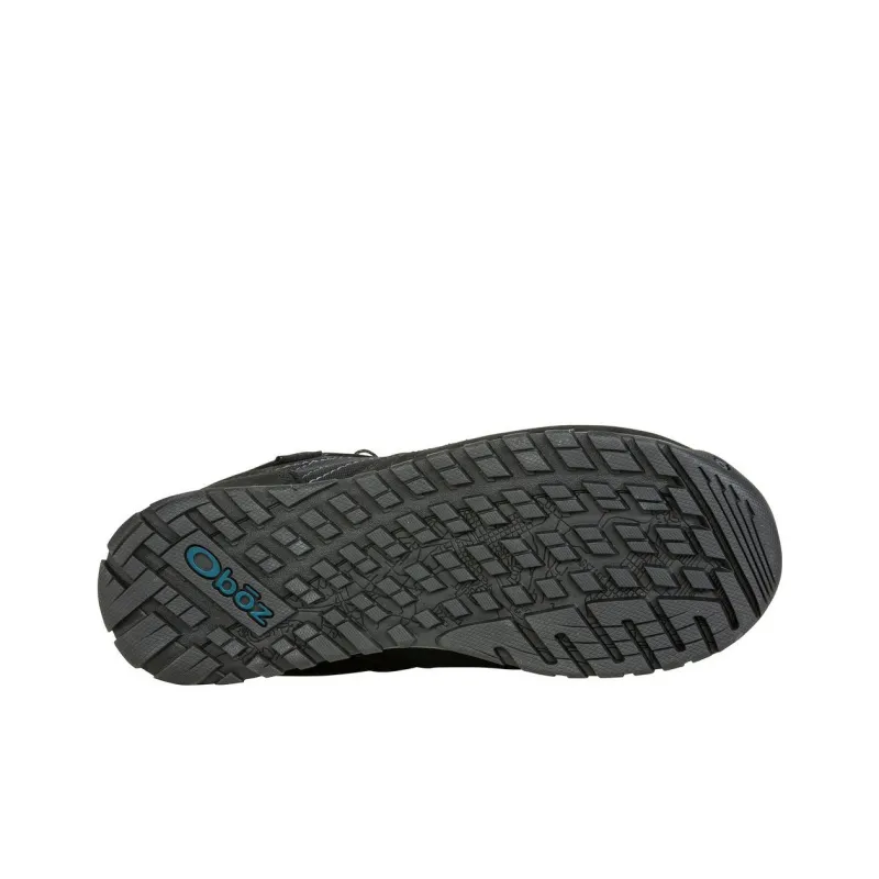 Oboz Footwear Bozeman Anti-Slip Wear-Resistant Mid-Top Outdoor Shoes Women's Black-3