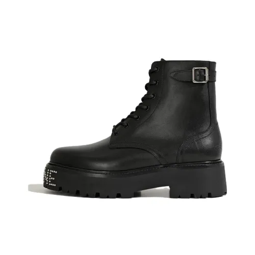 CELINE Ankle Boots Men Black