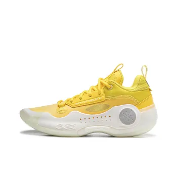 LiNing WOW 10 Low The City Of Angels Cushioning Anti Slip And Wear Resistant Low Top Basketball Shoes Men's Yellow