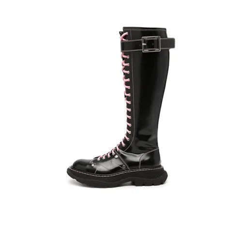 Alexander McQueen Tread Knee-high Boots Women