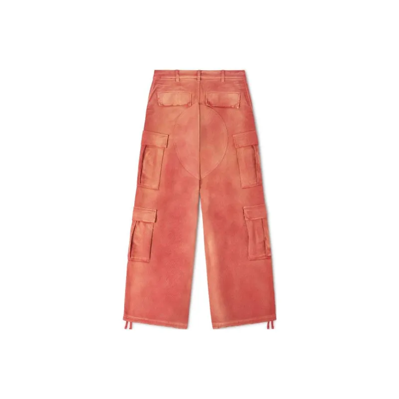 HERON PRESTON Distressed effect Cargo Pants-1