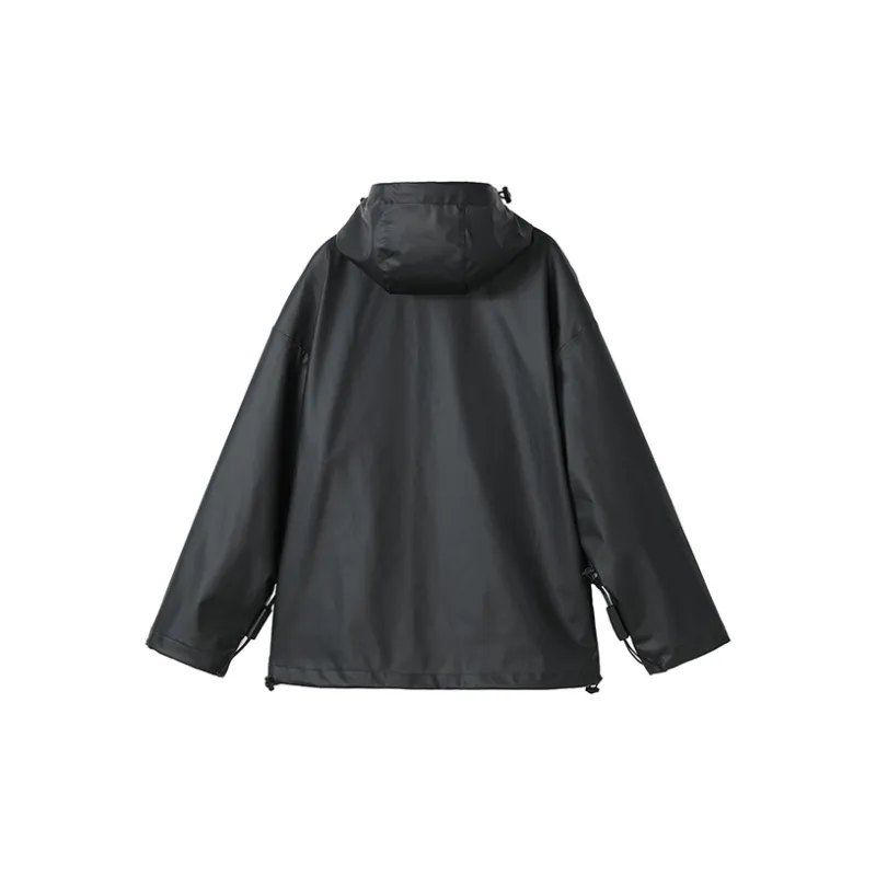 NORVINCY Half Open Collar Cleanfit Casual Sweatshirt Unisex-1