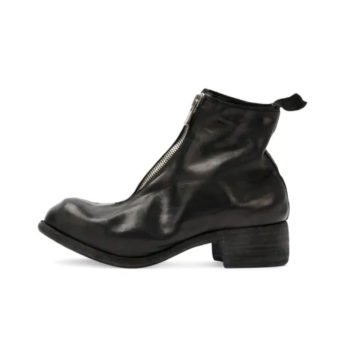 GUIDI 40mm Zip-up Leather Ankle Boots