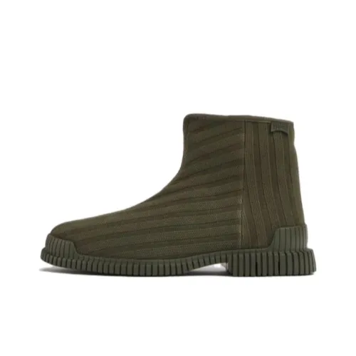 CAMPER Ribbed-knit Ankle Boots