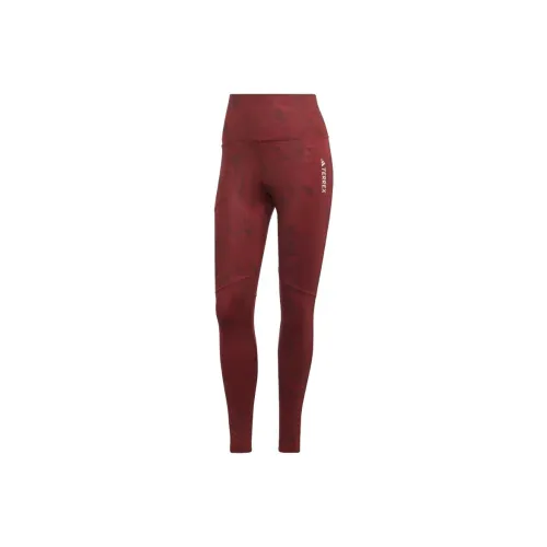 Adidas Leggings Women's Red