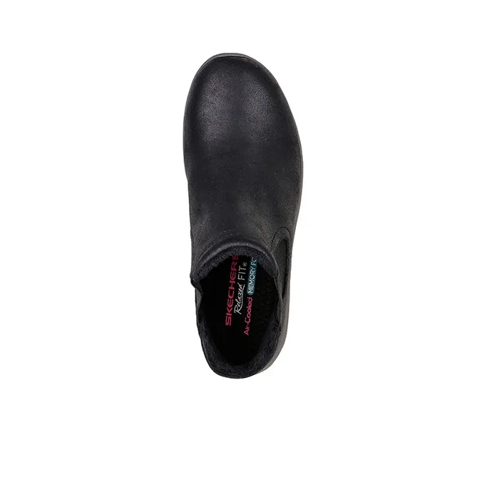 Skechers Reggae Fest 2.0-New Yorker Short Chelsea Boots Women's Black-3