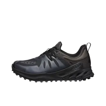 Keen Zionic Hiking / Trekking Shoes Men Low Top Black/Steel Gray