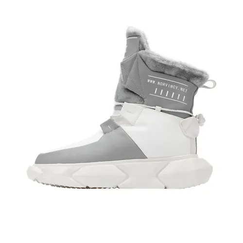 NORVINCY Snow Boots Unisex Bright Gray