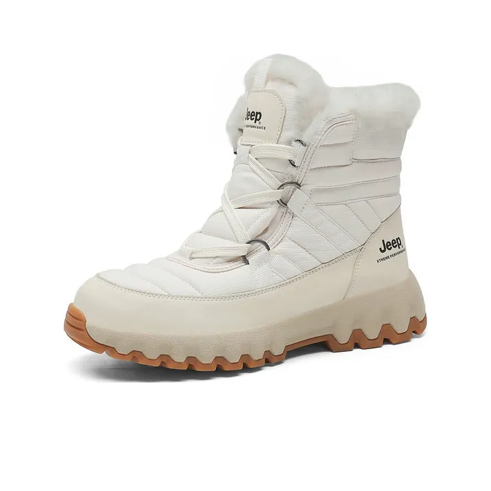 Jeep Snow Boots Unisex White-2