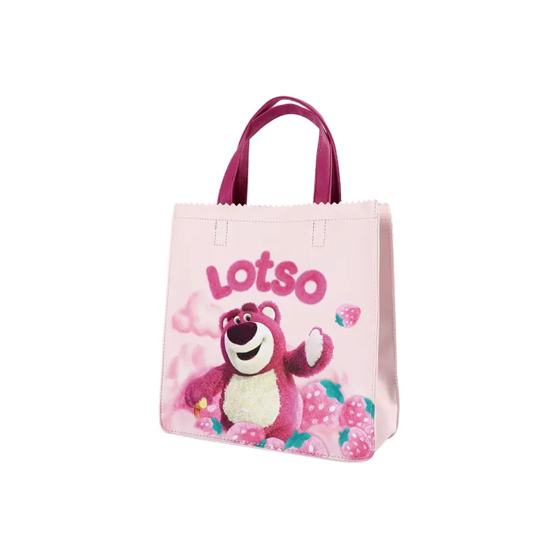MESUCA PVC Handbag, Shoulder Bag Small Size Women's Pink-2