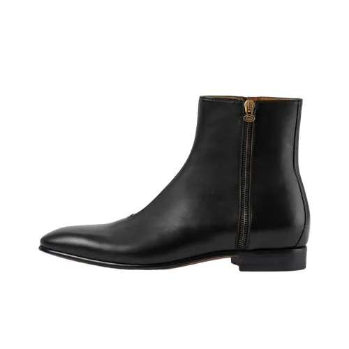 GUCCI Ankle Boots Men Black