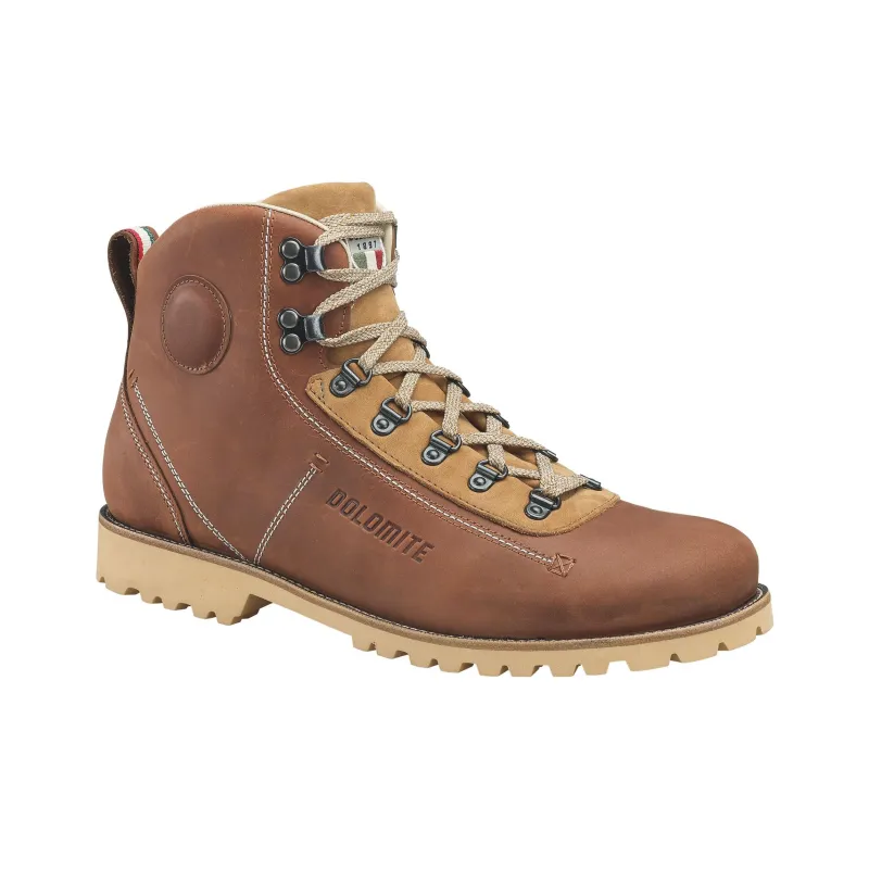 Dolomite La Classica Lh Ankle Boots Unisex Ochre Red-1