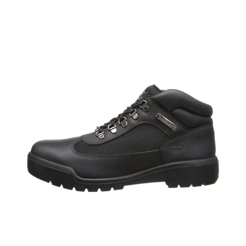 Timberland Field Boot Mid Lace Up Waterproof Black