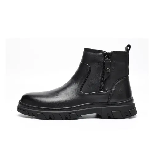 C°BANNER Ankle Boots Men Black