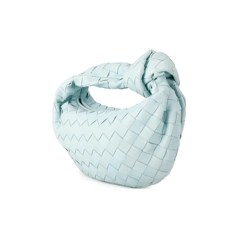 Bottega Veneta Jodie Mini Teal Washed-1