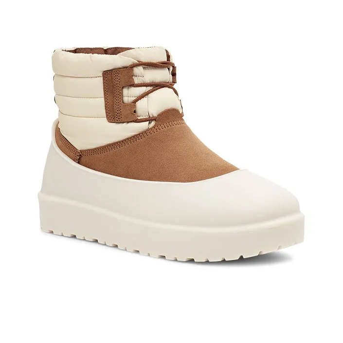 UGG Classic Mini Lace Up Weather Boot Chestnut Whitecap-2