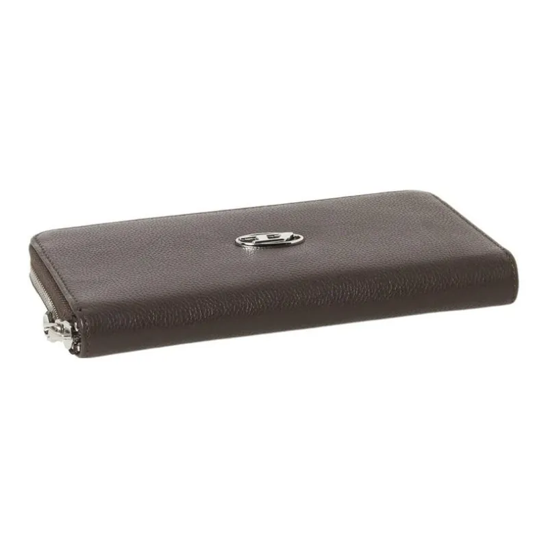 DIESEL Cow Leather Wallet Regular Men's Brown-2