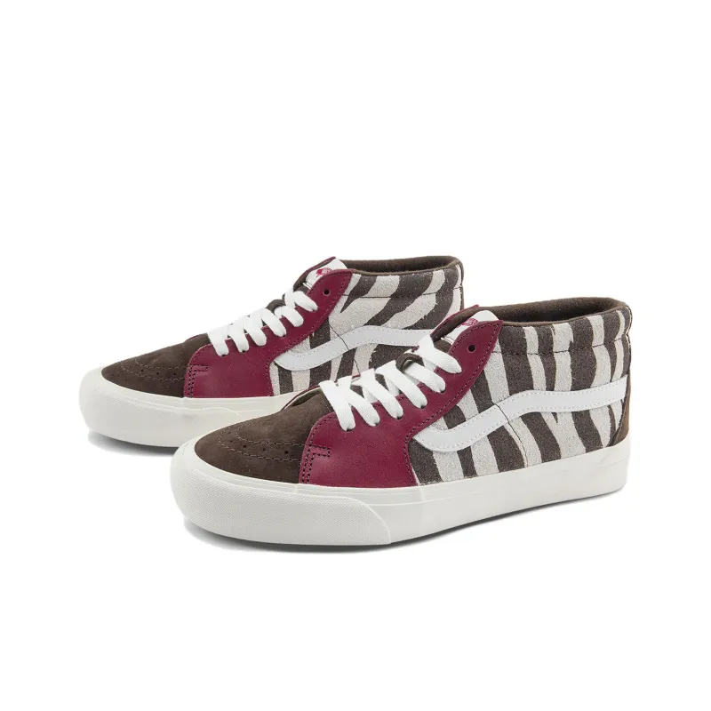 Vans Vault SK8 Mid VR3 Lx 'Safari Rumba Red'-2