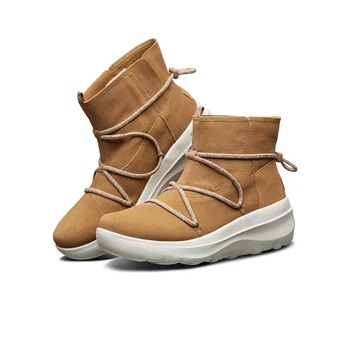 Skechers Skyhigh Ultra Thermal Short Snow Boots Women's Chestnut-2