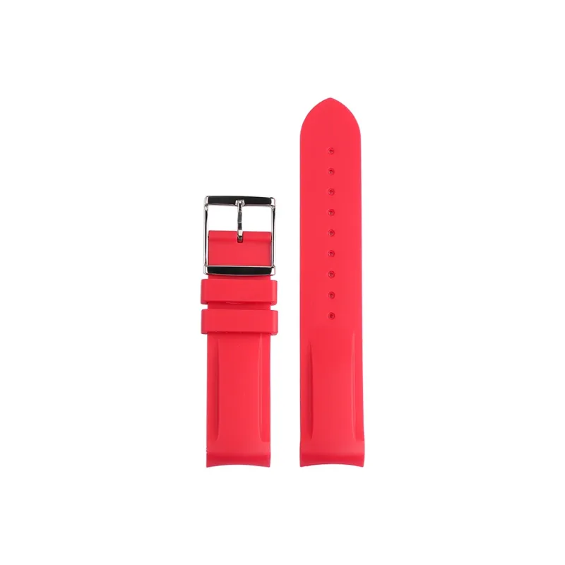 JERALAND Omega Compatibility Watch Band 120mm Silicone Material-6