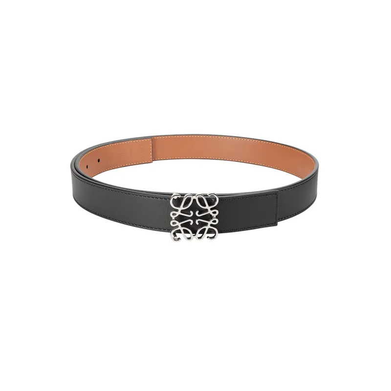 LOEWE Reversible Anagram Belt In Smooth Calfskin-1