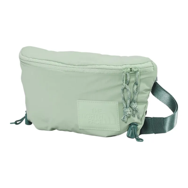 THE NORTH FACE Recycled Nylon One Shoulder Crossbody Bag, Sling Bag, Fanny Pack Regular Women's Light Green-1
