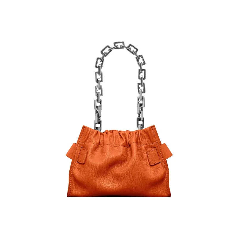 BOYY Natural Grained Calfskin Shoulder Bag Mini Women's Orange-2