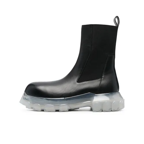 RICK OWENS Chelsea Boots Men Black