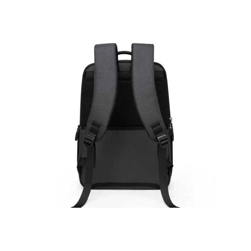 POLO Fabric 17.3 Inches Computer Graduation Travel Backpack For Men Backpack Extra Large Men's Gray-2