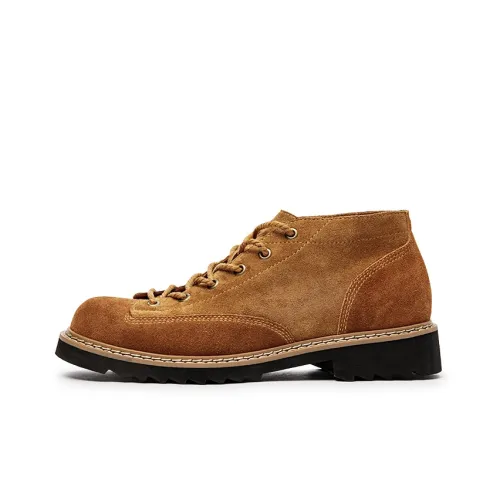 MADEN Ankle Boots Men Brown