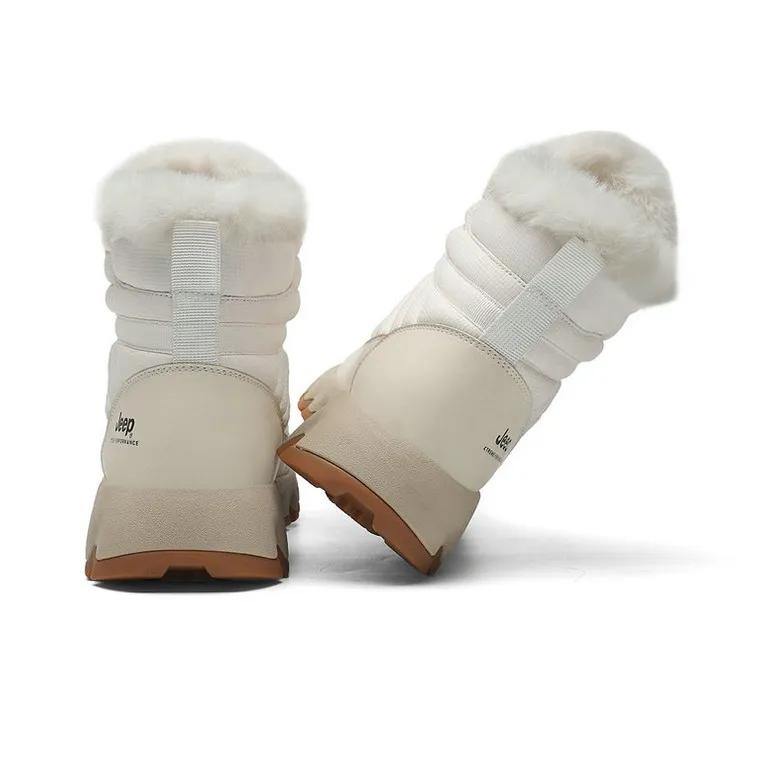 Jeep Snow Boots Unisex White-3