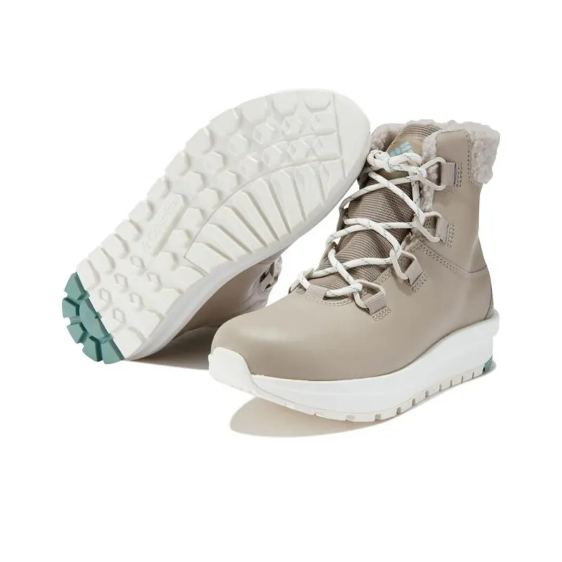 Columbia Cushioning Height Increasing Crew Snow Boots Women's Khaki-4