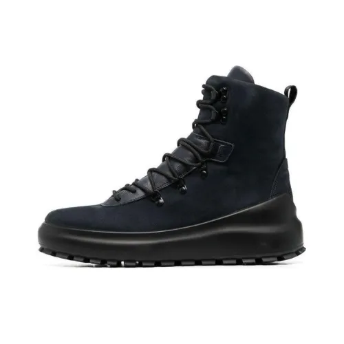 STONE ISLAND Ankle Boots Men Dark Blue