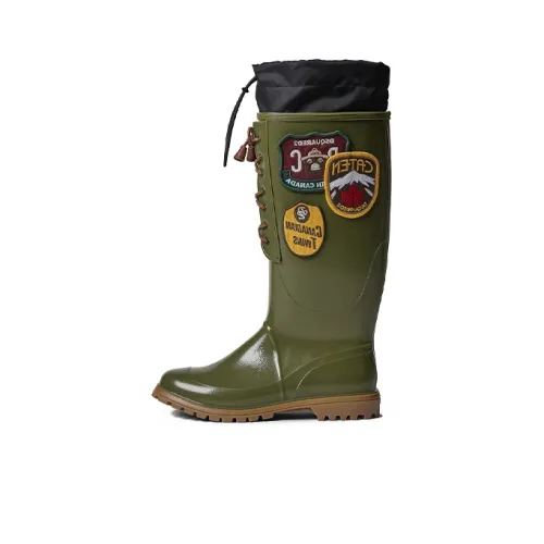 DSQUARED 2 Knee-high Boots Men Green