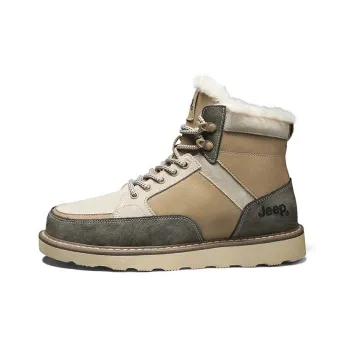 Jeep Snow Boots Men Vintage