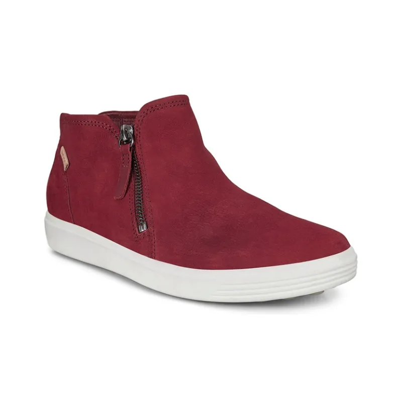 Ecco Soft 7 Ankle Boots Women's Red-2