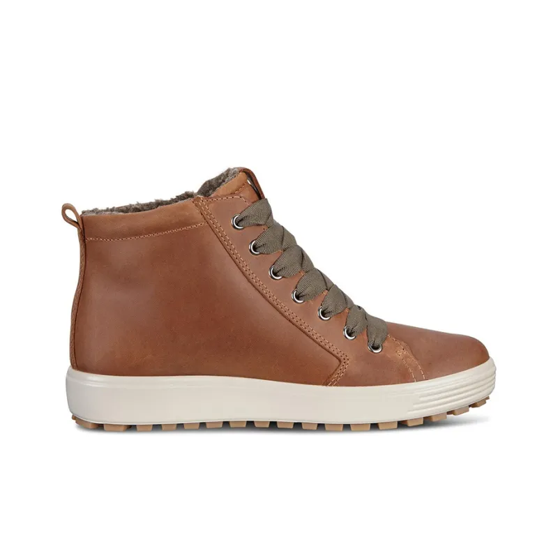 Ecco Soft 7 Tred Gtx Hi Thermal Cushioning Coverage Ankle Boots Women's Brown-1