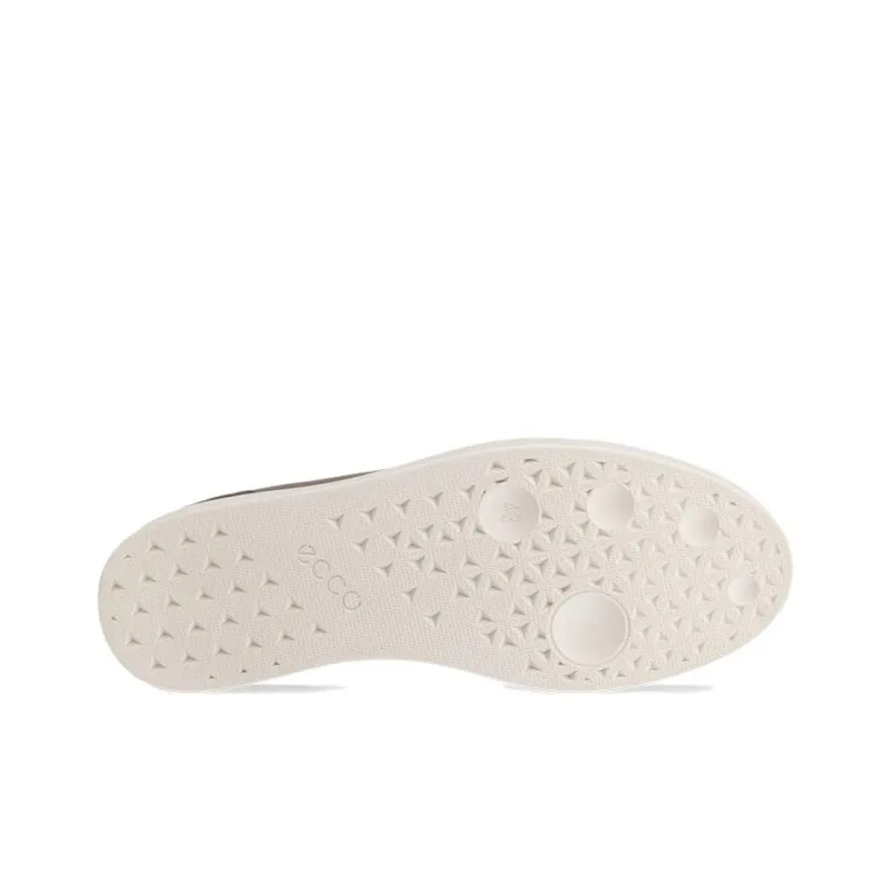 Ecco Low Top Skateboard Shoes Men's Taupe-5
