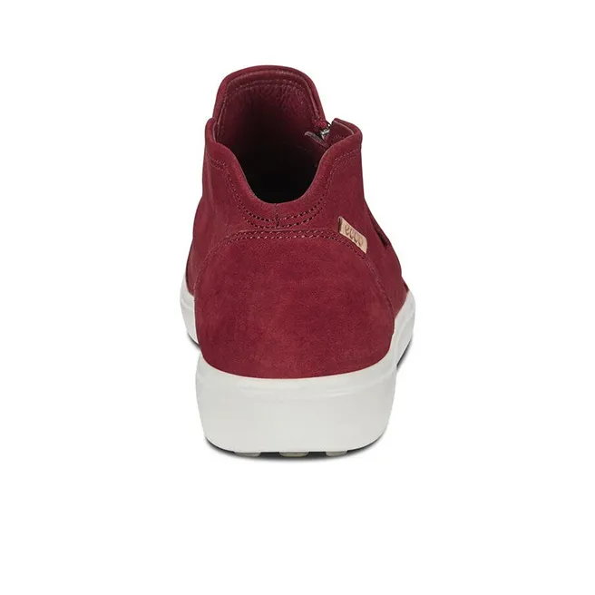 Ecco Soft 7 Ankle Boots Women's Red-3