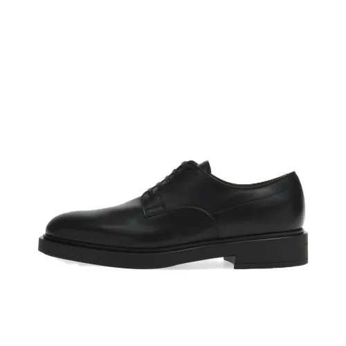 GIANVITO ROSSI Round Toe Derby Shoes