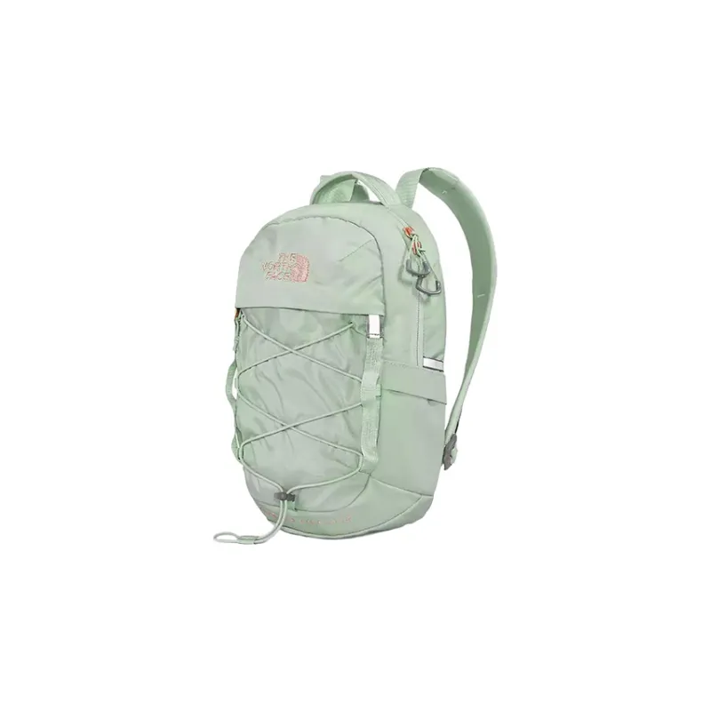 THE NORTH FACE Recycled Nylon Backpack Mini Women's Mist Sage/Burnt Coral Metallic-1