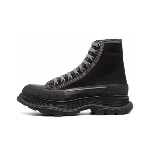 Alexander McQueen Tread Slick Ankle Boots Men